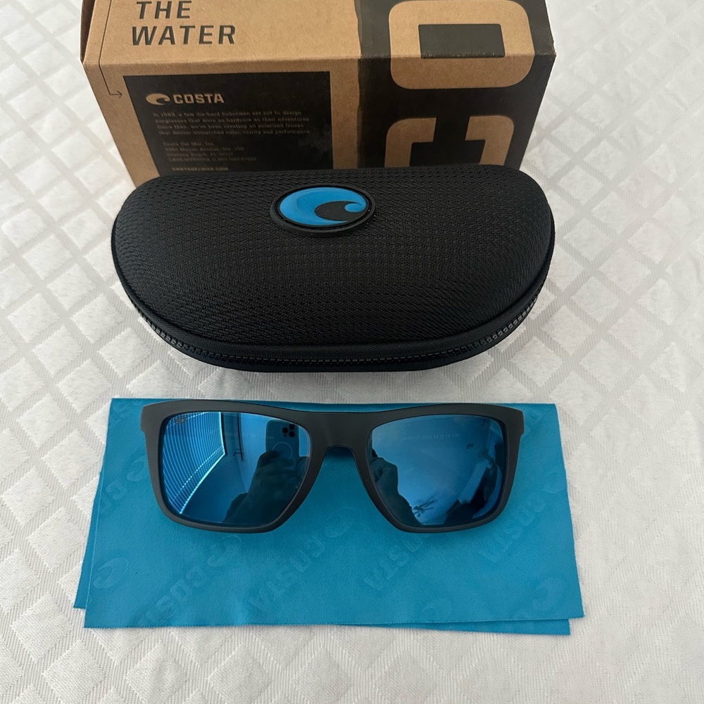 Costa Mainsail 6S9107 Polarized Sunglasses –580P.Lens, Lightweight Hybrid Frame.